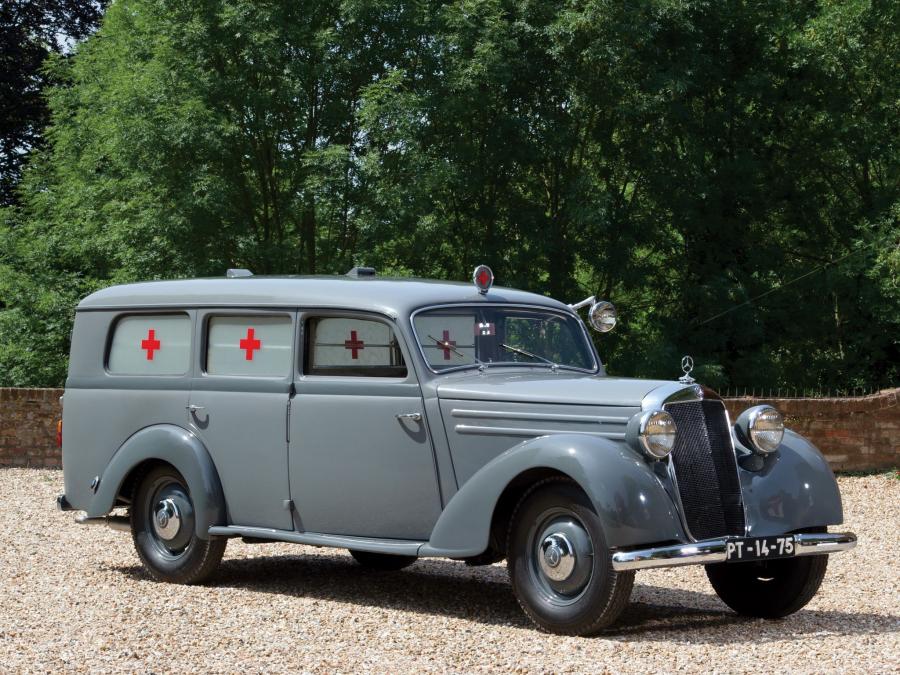  Mercedes-Benz 170 S-V LUEG Sanitatskrankenwagen 1952 года  (фото 1 из 6)